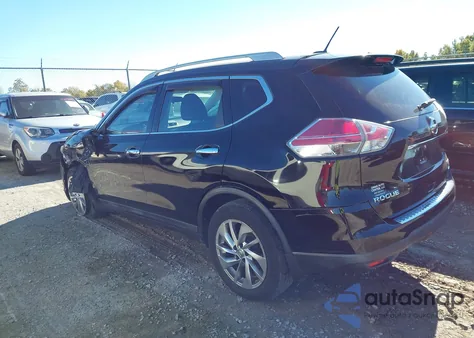 2014 Nissan Rogue Sl z USA, uszkodzony, nr VIN 5N1AT2MV9EC863149